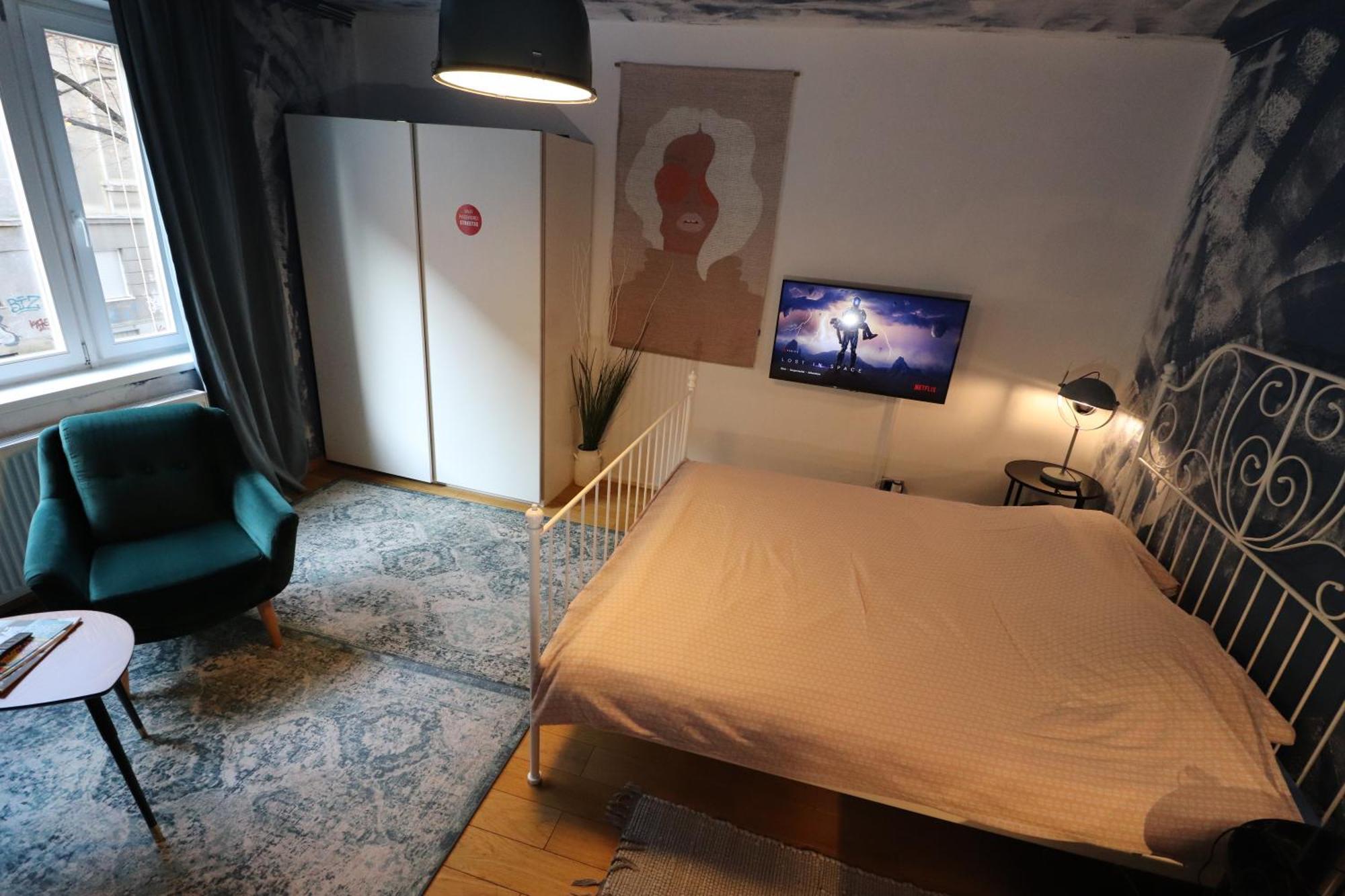 Ava Apartment,Speed Wi Fi,Netflix,Between Bus And Train Station 萨格勒布 外观 照片